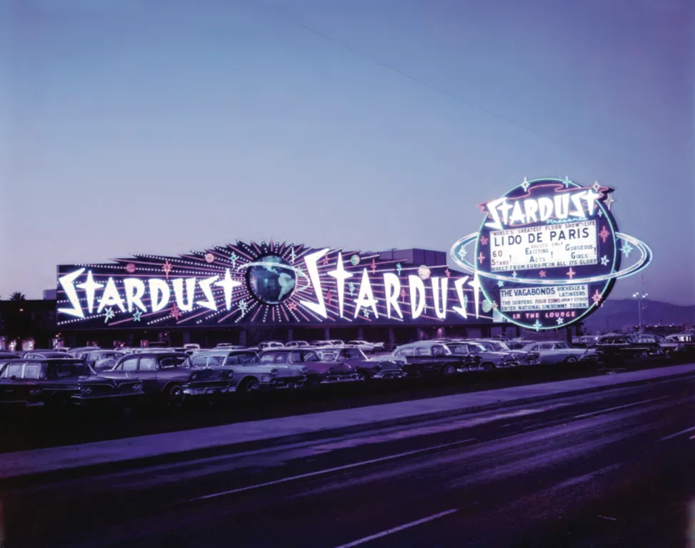The Stardust Hotel and Casino in Las Vegas, 1958