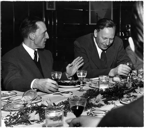 Marcel Duchamp and Gregory Bateson in conversation, 1949