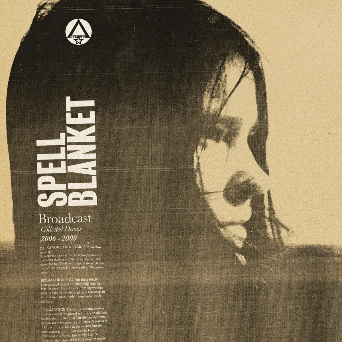 Album cover art for Broadcast, Spell Blanket: Collected Demos 2006-2009