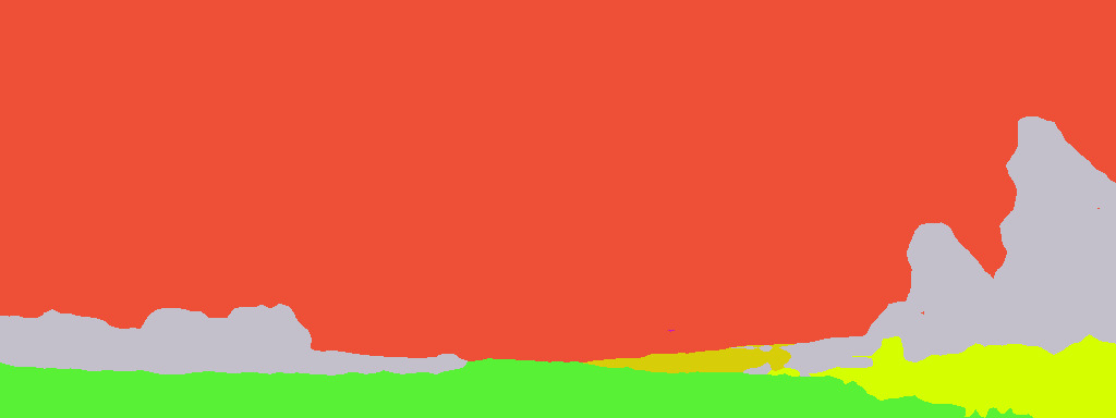 Semantic map and resulting high-resolution landscape images generated by LDMs