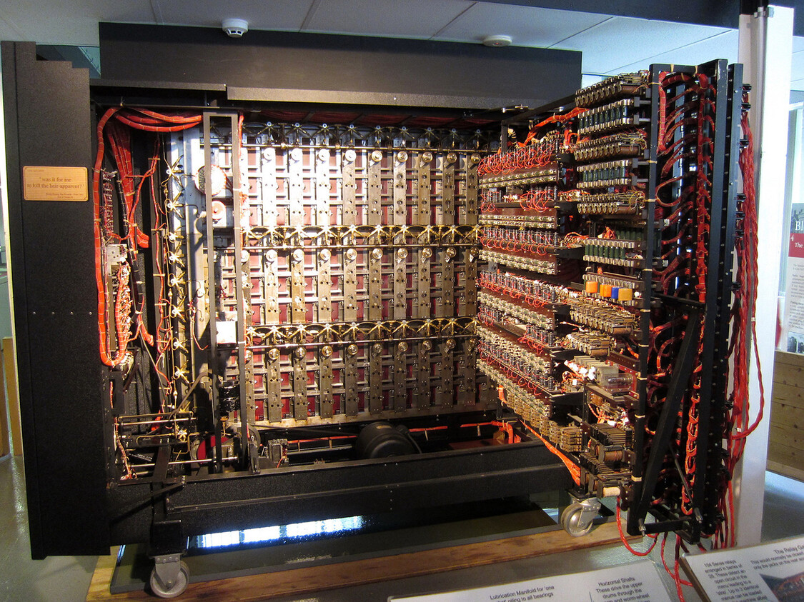 The Turing Machine at Bletchley Park
